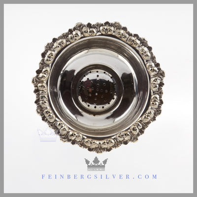Antique English Silver Plated Wine Funnel - circa 1865