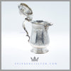 Stunning Silver Plated Tankard | Hand Engraved Victorian/Gothic | Martin Hall