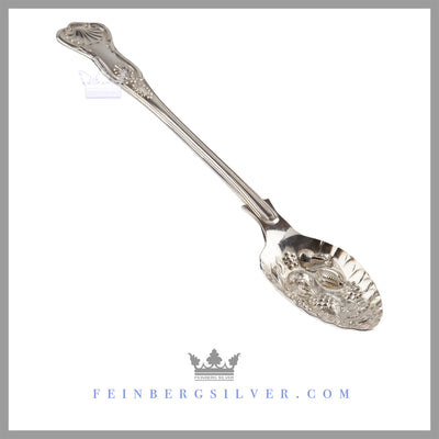 Antique English Silver Dressing/Fruit Spoon | Feinberg Antique English Silver Gifts - Purveyors of Fine Sterling Silver