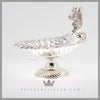 Delightful Silver Nut Dish with Cast Squirrel | c. 1880