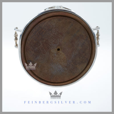 Feinberg Silver - Antique English silver plated Romanesque syphon/soda stand - circa 1900.