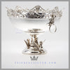 Antique English Silver Centerpiece Fruit Bowl Antique English Silver Butter Dish | Feinberg Antique English Silver Gifts - Purveyors of Fine Sterling Silver