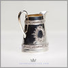 Very Fine, Unusual English Silver Plated Cann Tea & Coffee Service c. 1875