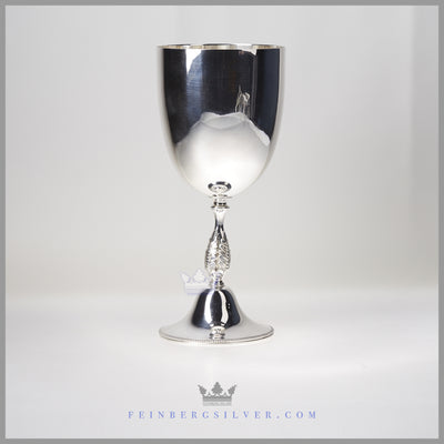Silverplate Goblet/Chalice - Large - c. 1875, Antique English