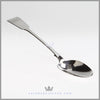 Rare Sterling Silver English Dressing/Stuffing Spoon | Jewish Silversmith - Hyam Hyams