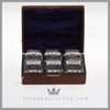 Fine, Rare Set of 6 Horseshoe Napkin Rings c. 1865 |  English Silver Plated for Sale