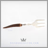 Very Fine Victorian Silver Stag Handle Bread Fork | T. Ashton & Sons