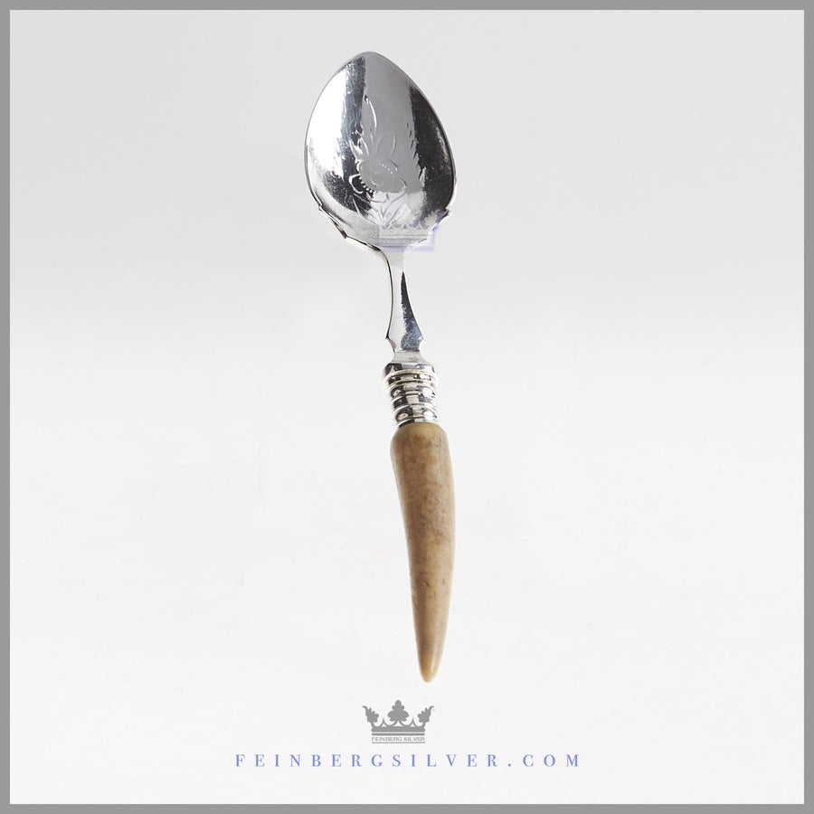 Sterling Silver Baby Feeding Spoon - Jackson