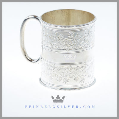 Antique English Silver Child's Mug/Cup | Feinberg Antique English Silver Gifts - Purveyors of Fine Sterling Silver