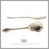 Pair of Silver Plated Berry Spoons c. 1875 | Lee & Wigfull