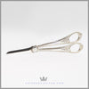 Antique English Silver Grape Scissors | Feinberg Silver