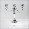 Vintage Silver Candelabrum C 1980 Silverplate EPC Silver and Copper Sheffield Cooper Brothers