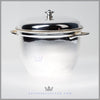 Vintage Silver Ice Bucket Silverplate EPC Silver and Copper with Liner and Lid. Sheffield James Dixon Feinberg Silver
